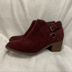 Burgundy Sonoma Booties